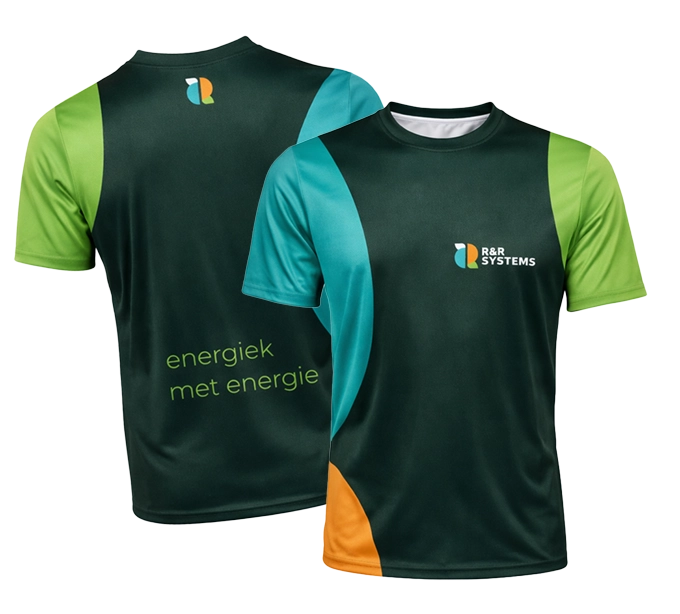 Sportshirts voor het team